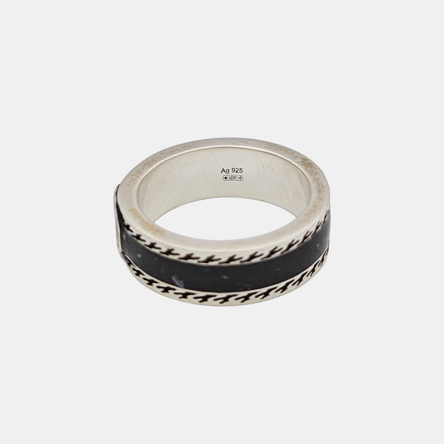 925 Sterling Silver Ring HK 10