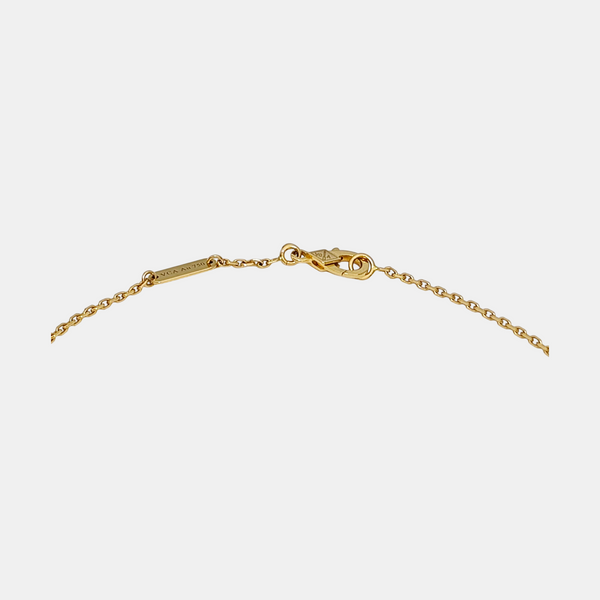 Vintage Alhambra 18k Gold Necklace