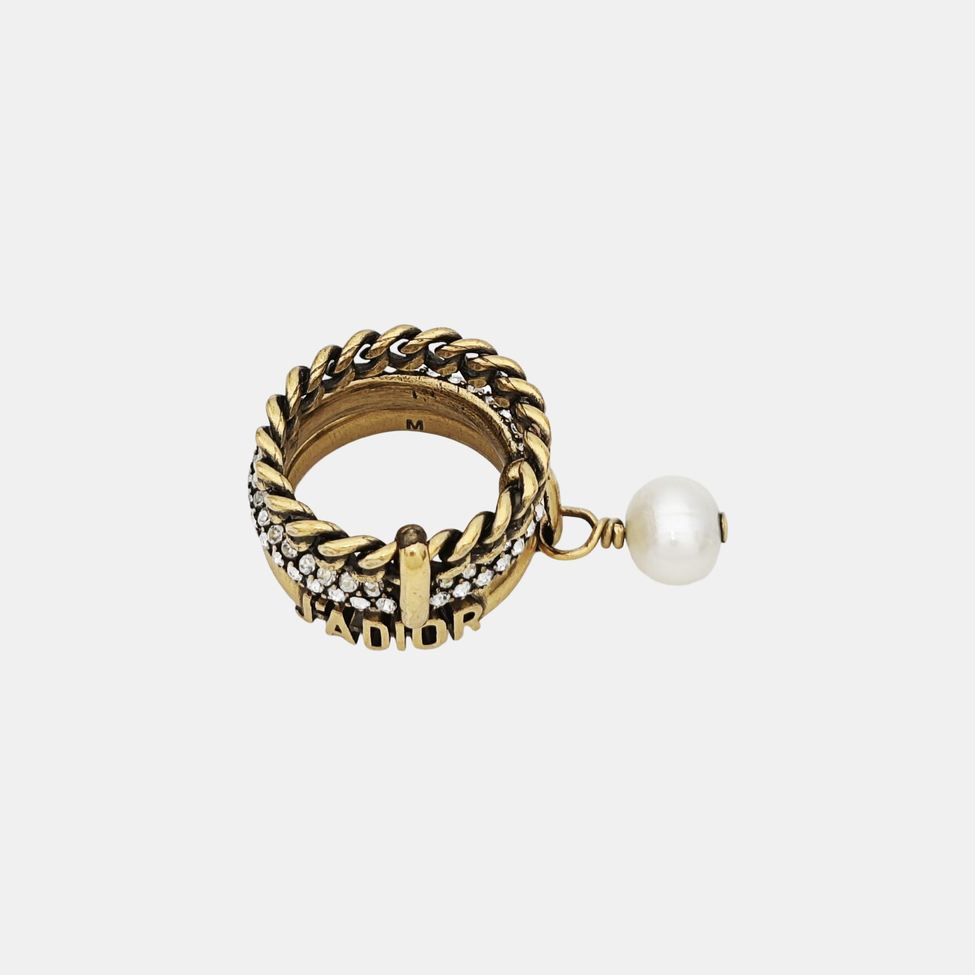 J'adior Metal Gold Ring EU 51