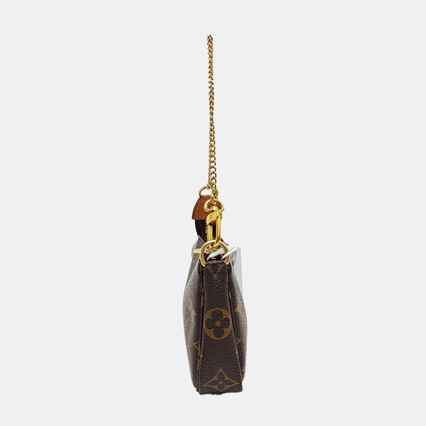 ACCESSOIRES Mini Monogram Coated Canvas Brown
