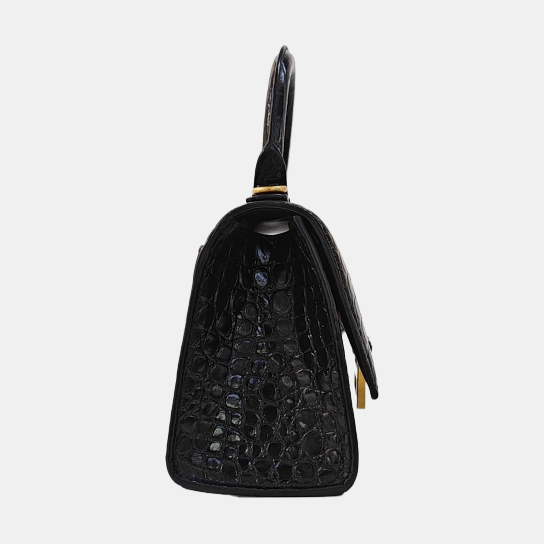 Hourglass XS Calfskin Black