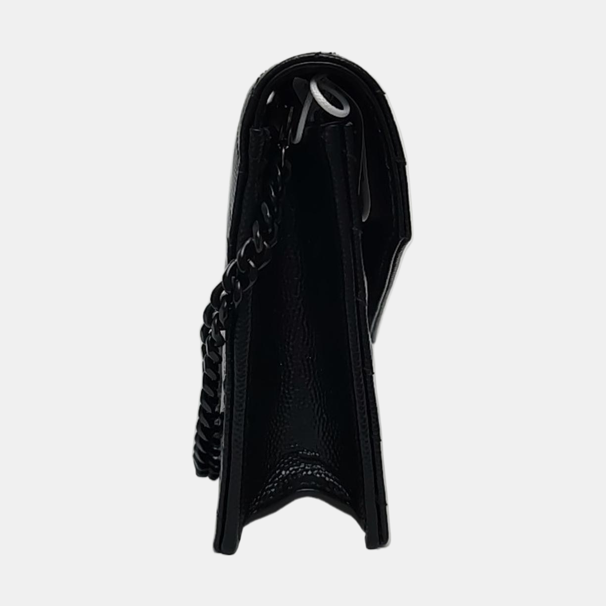 MONOGRAM WOC Chevron Calfskin Black