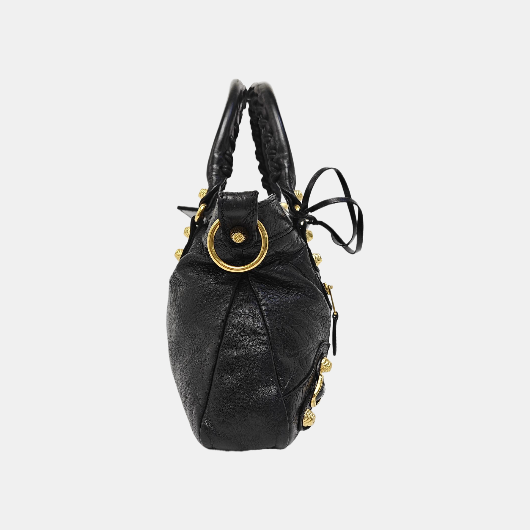 Classic City Small Lambskin Black