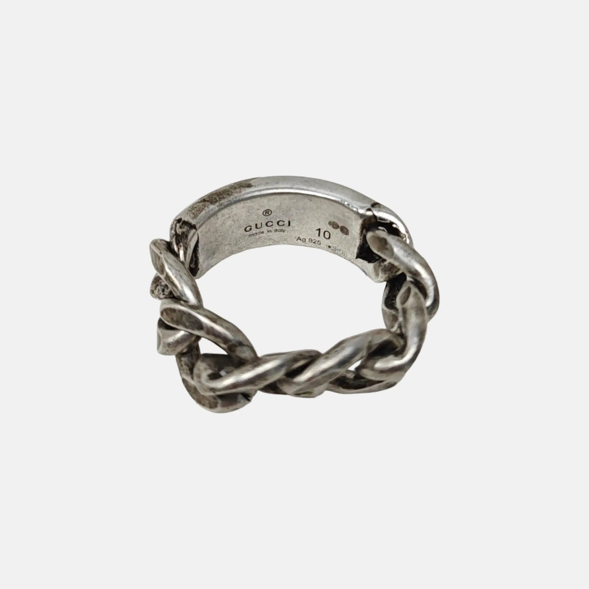925 Sterling Silver Ring EU 51