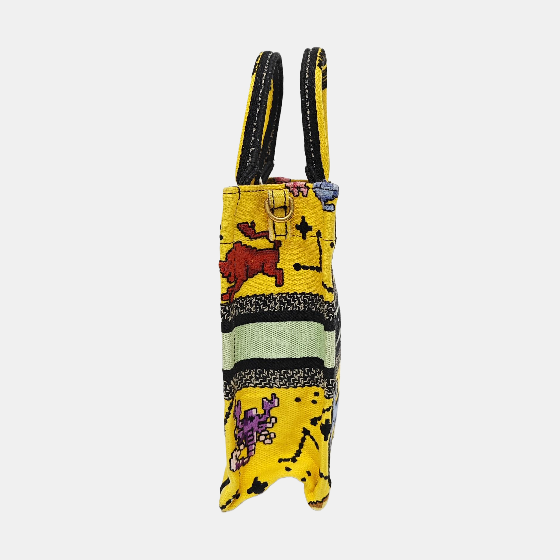 Authenticated pre-owned  Book Tote Canvas Multicolor - Tote Bag at Looply