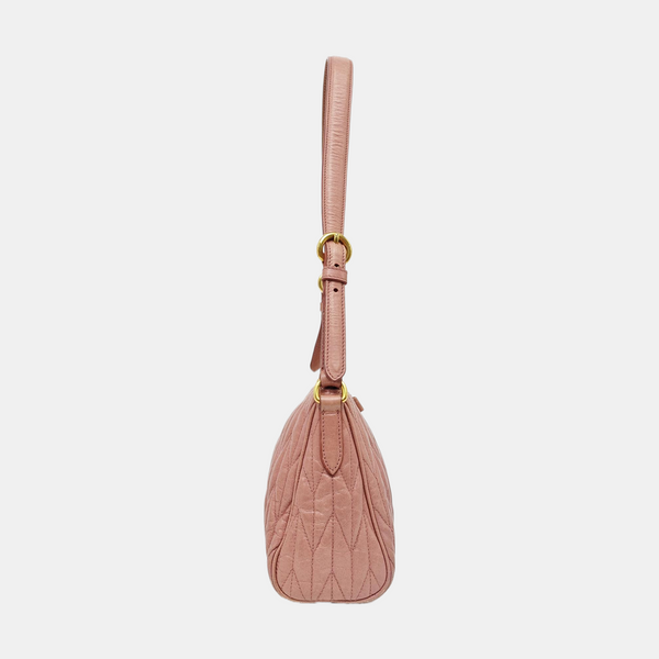 Calfskin Shoulder Bag Pink