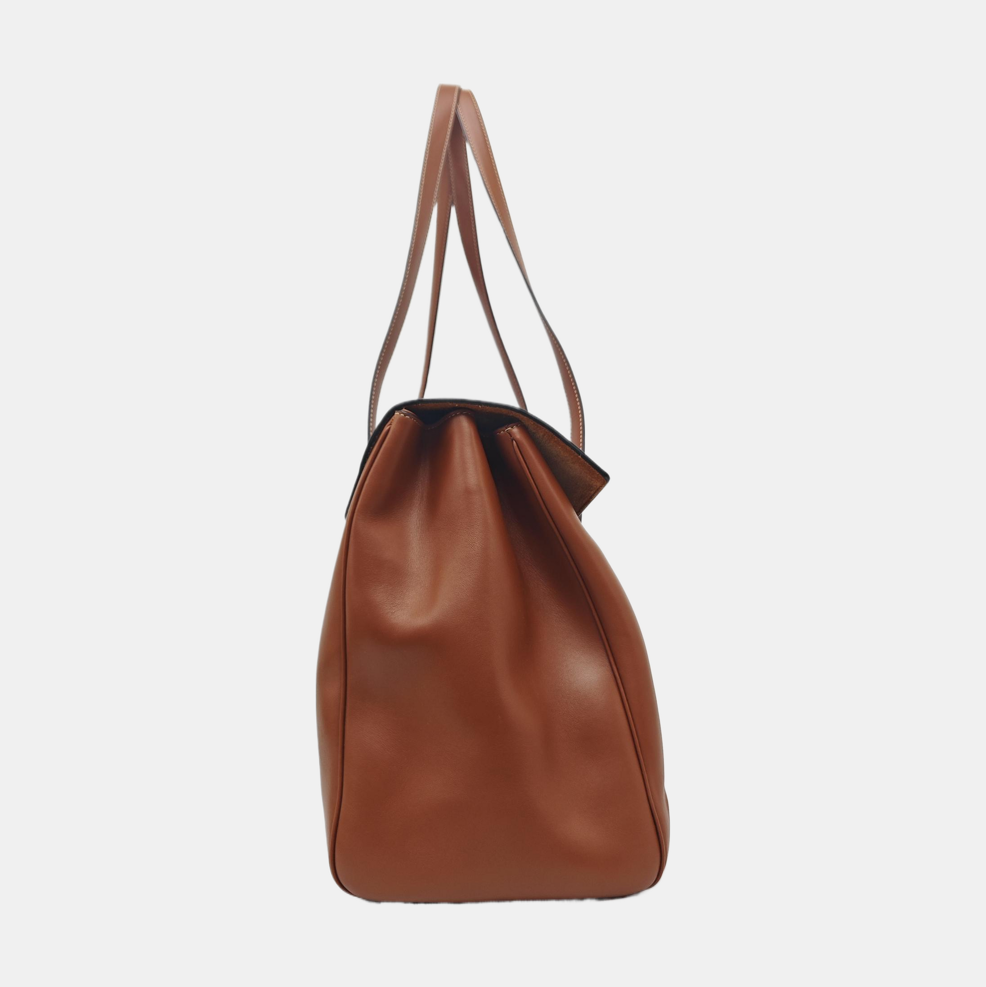 16 Large Calfskin Brown