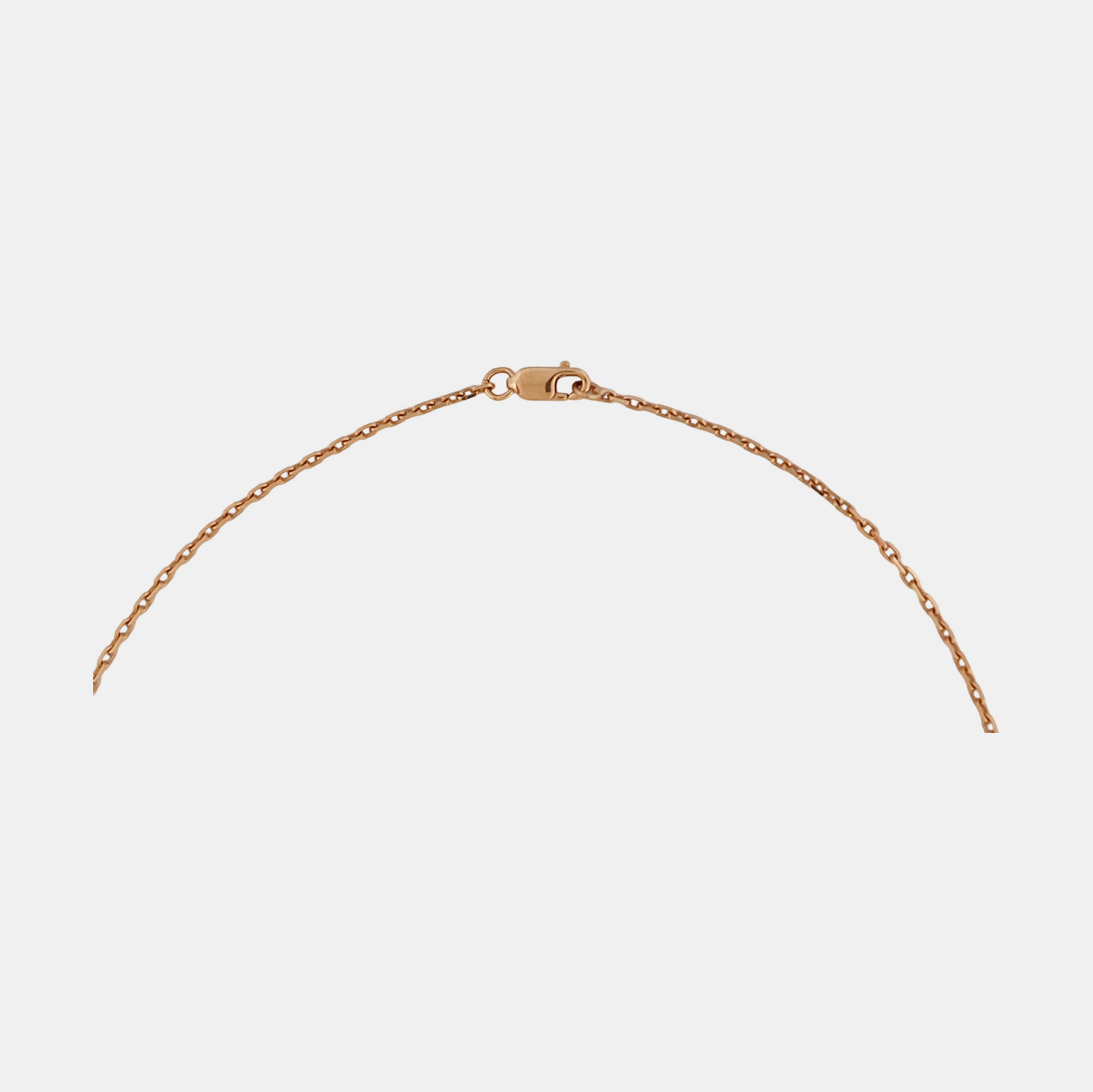 Pop H Metal Rose Gold Necklace