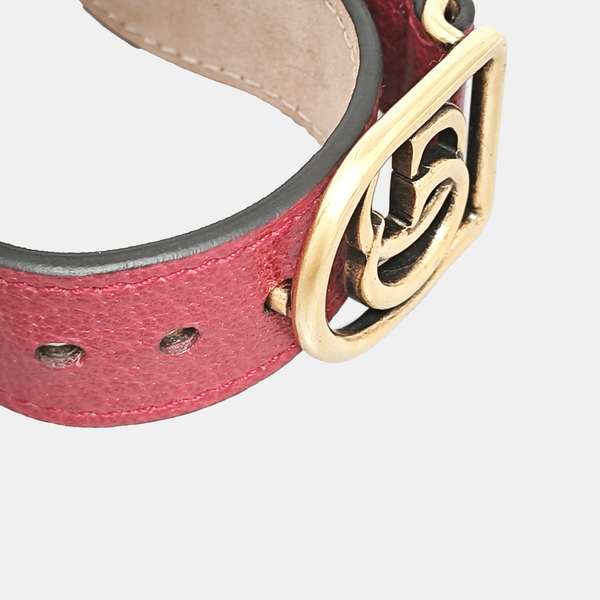 GG Marmont Metal Red Bracelet