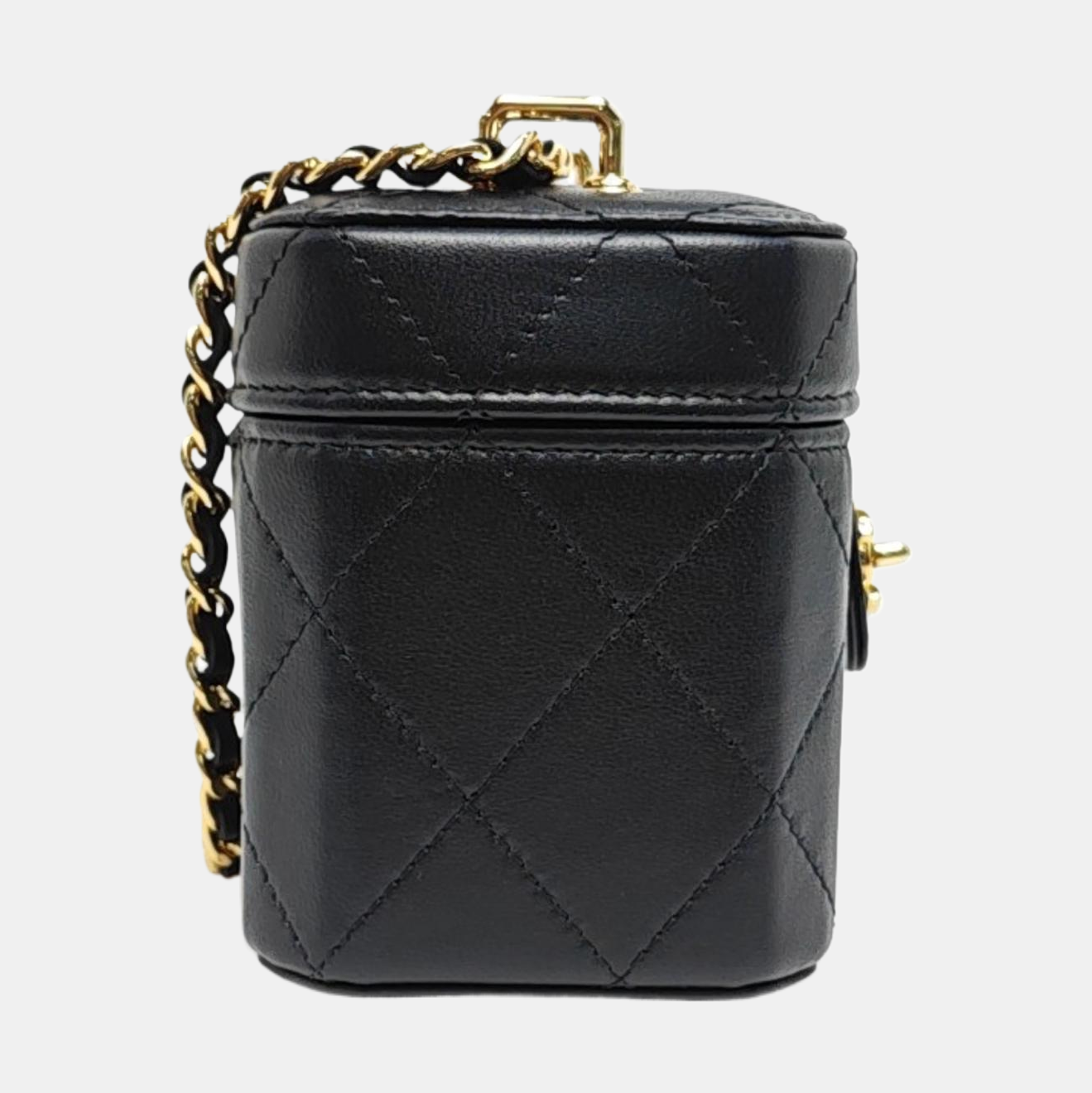 Quilted Lambskin Small Black