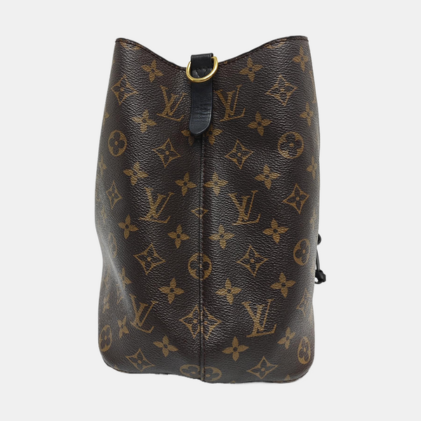 NÉONOÉ MM Monogram Coated Canvas Brown