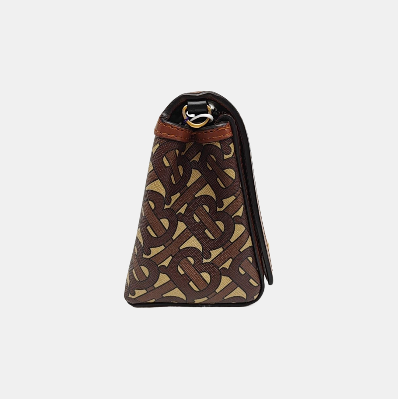 Crossbody Bag Coated Canvas Multicolor