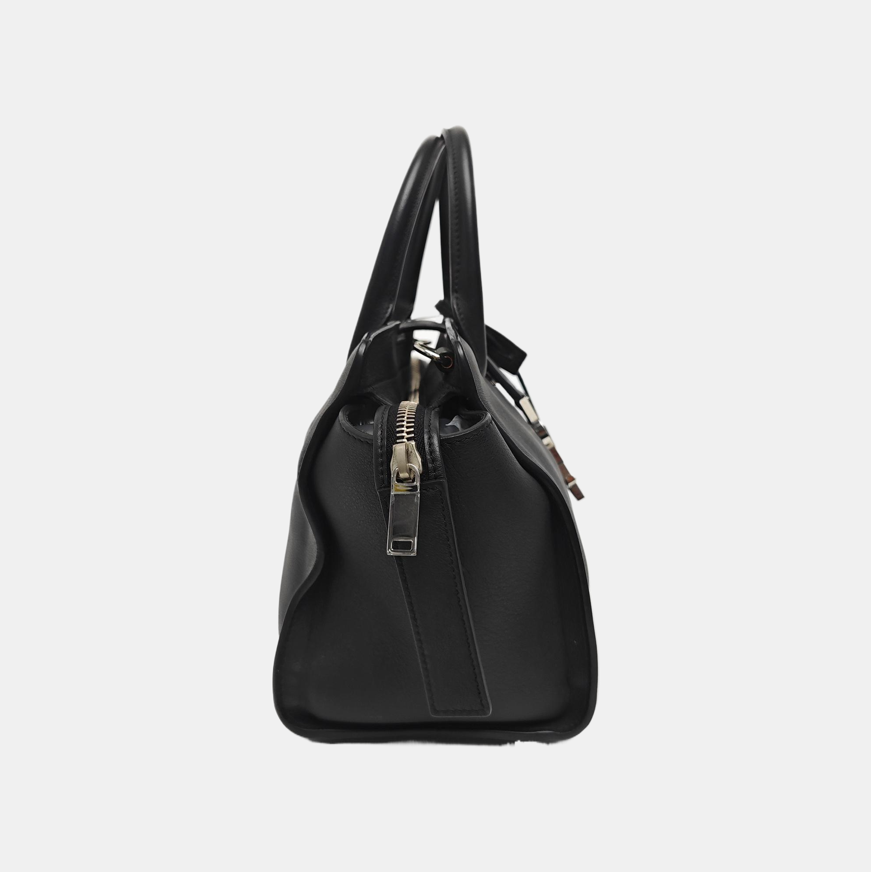 DOWNTOWN CABAS Calfskin Black