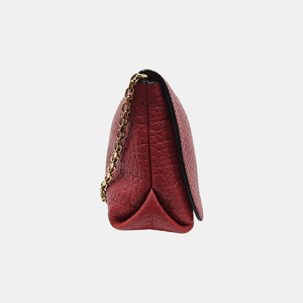 Mildenhall Medium Calfskin Red