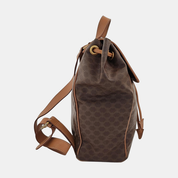 MACADAM CANVAS BACKPACK Coated Canvas Brown