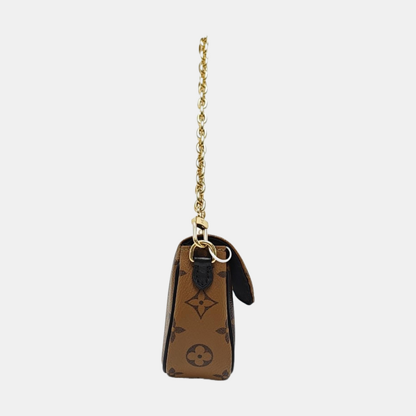 IVY Monogram Coated Canvas Brown