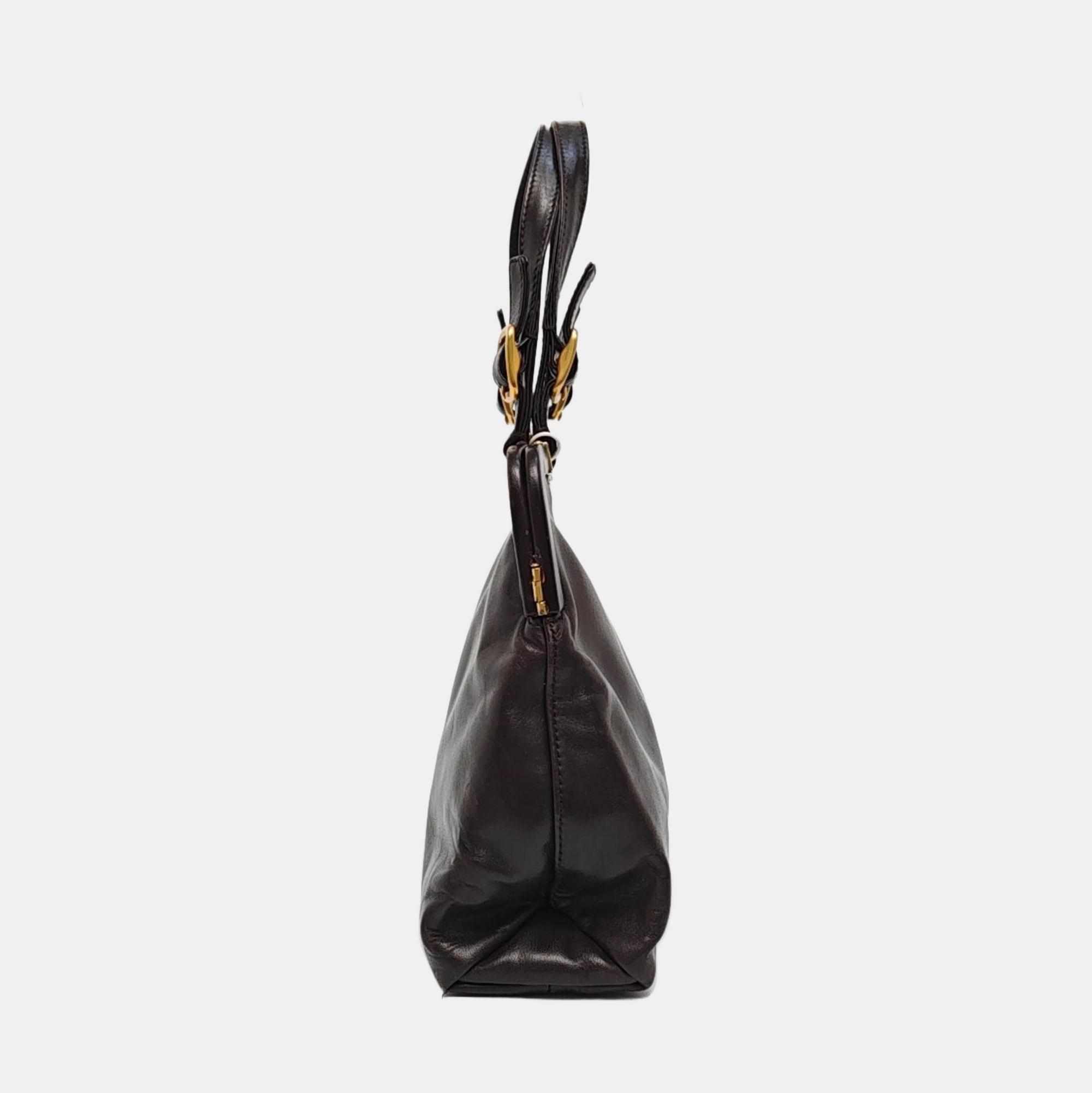 Calfskin Tote Bag Brown