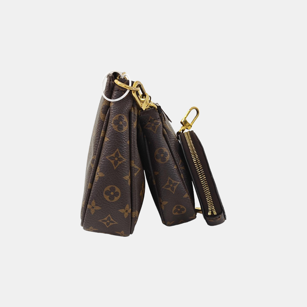 MULTI Monogram Coated Canvas Brown