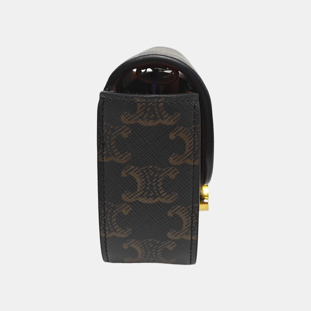TRIOMPHE Mini Coated Canvas Black