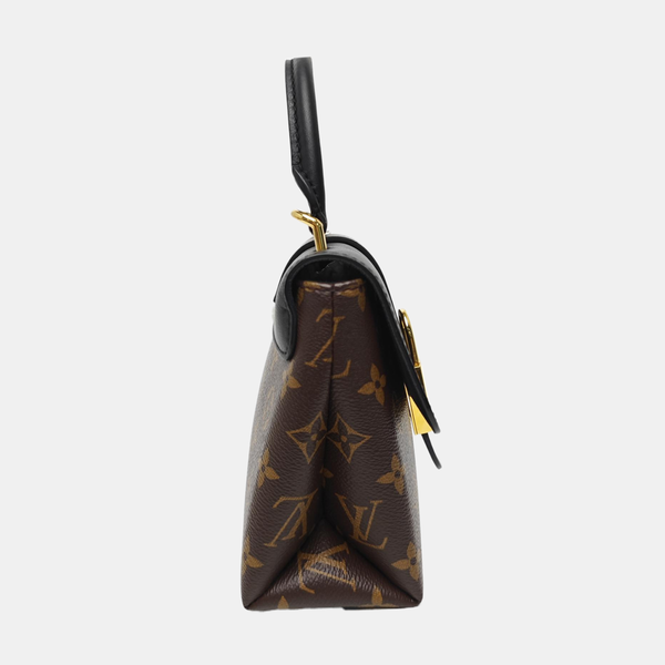 LOCKY BB Monogram Coated Canvas Brown