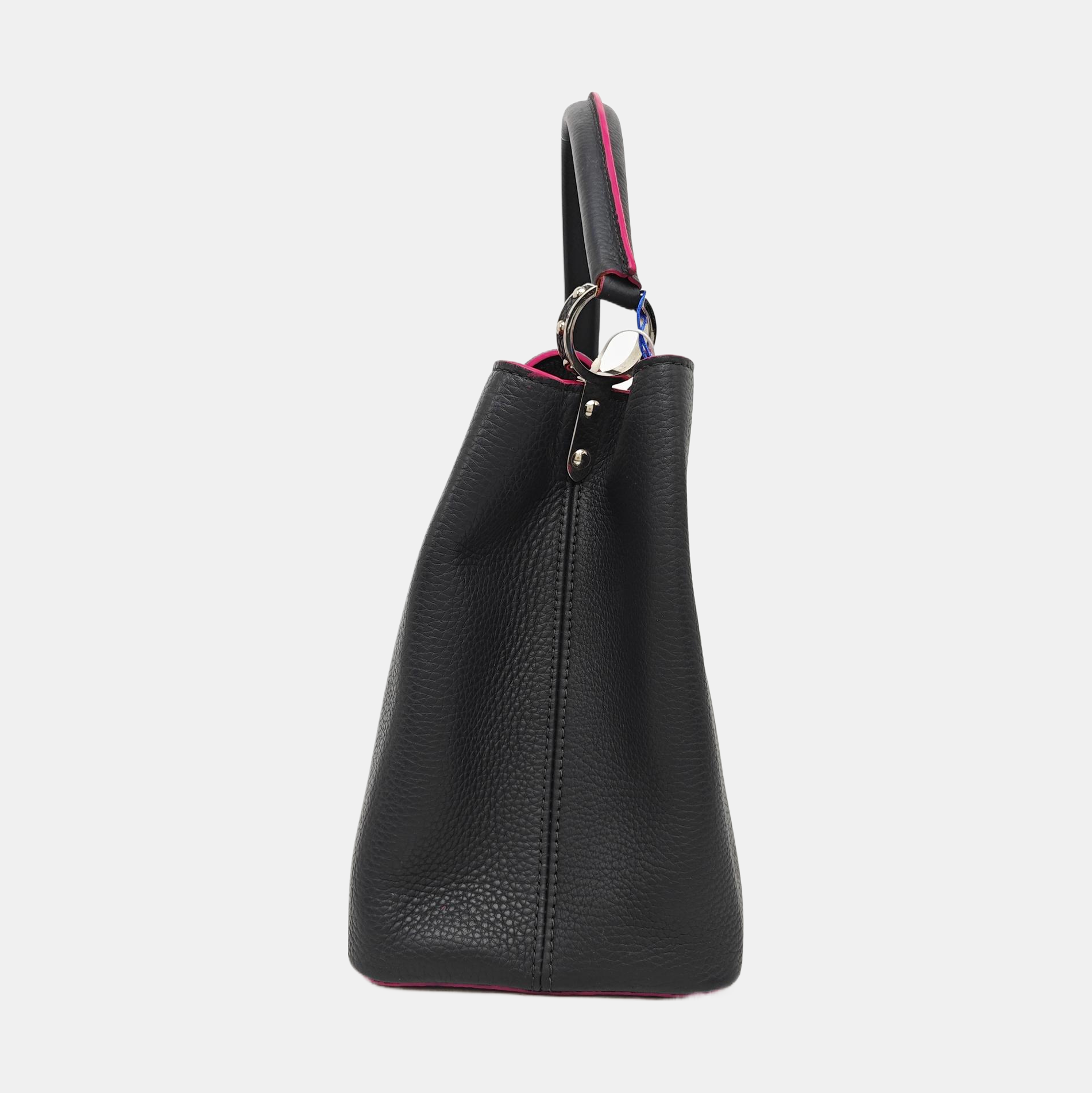 CAPUCINES GM Calfskin Black