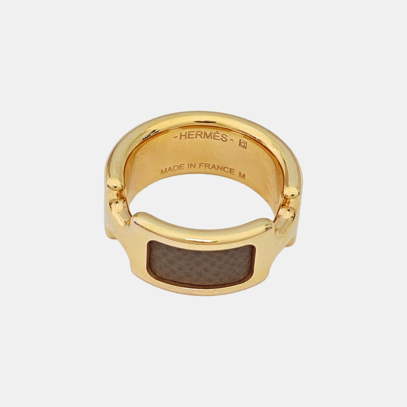 Clic H Metal Gold Ring EU 54
