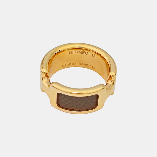 Clic H Metal Gold Ring EU 54