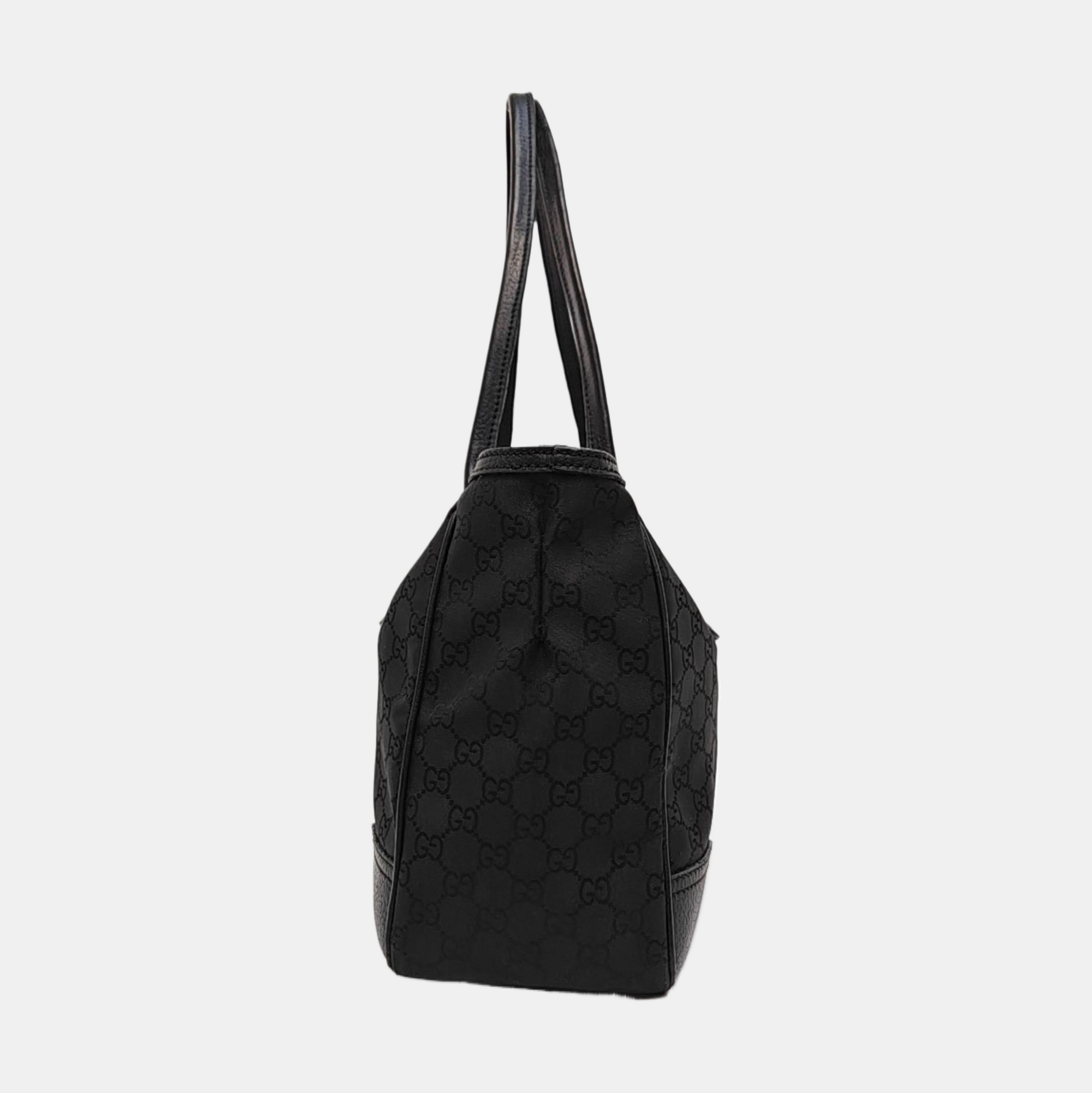 Monogram Canvas Top Handle Bag Black