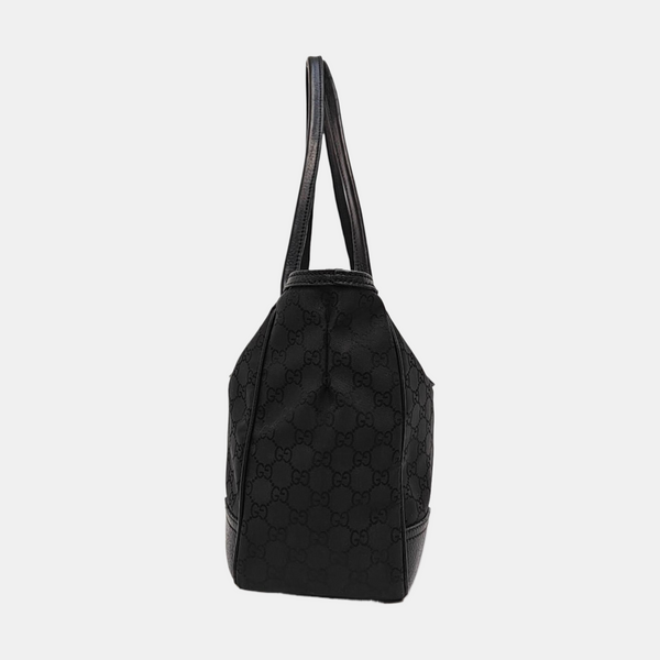 Monogram Canvas Top Handle Bag Black