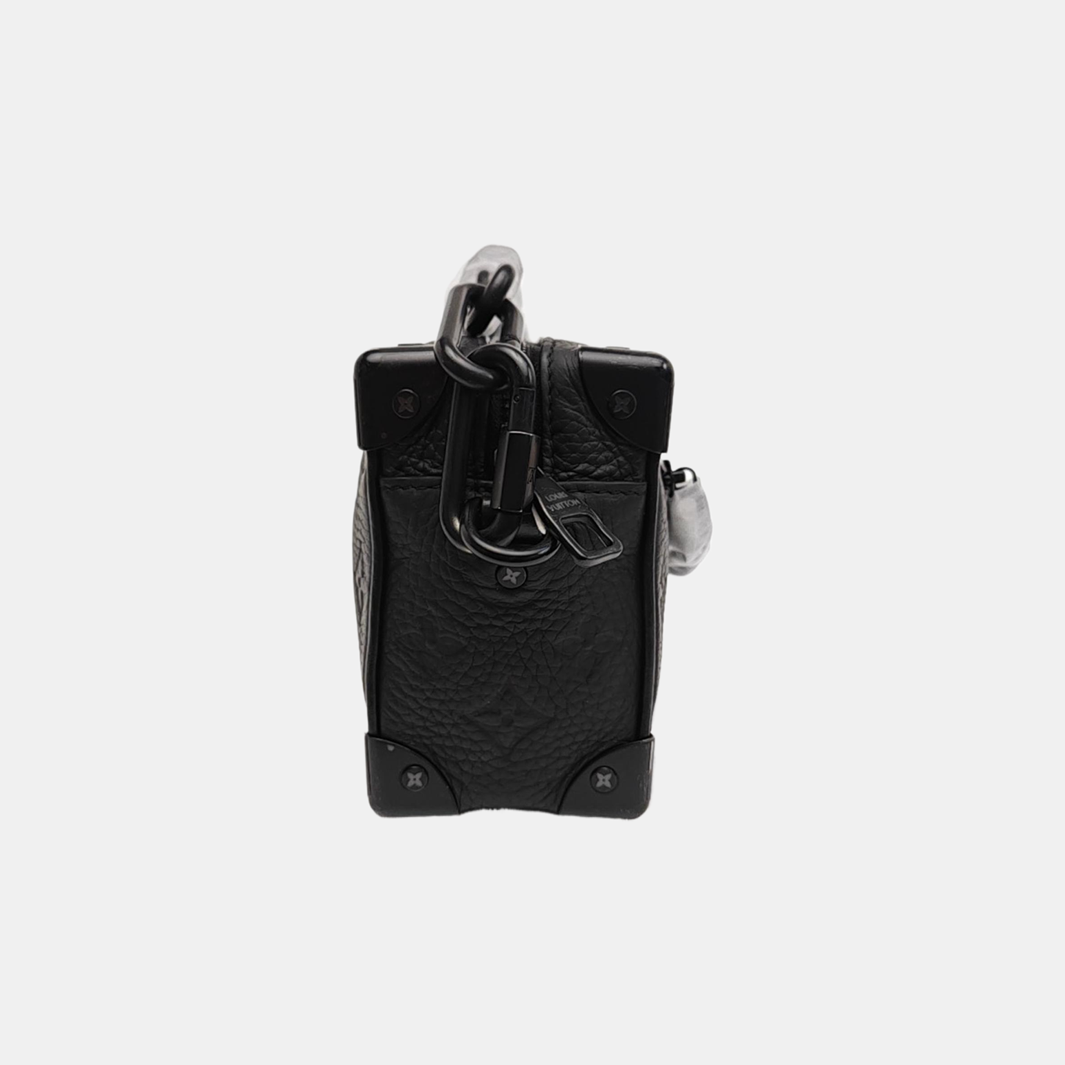 SOFT TRUNK Mini Monogram Calfskin Black