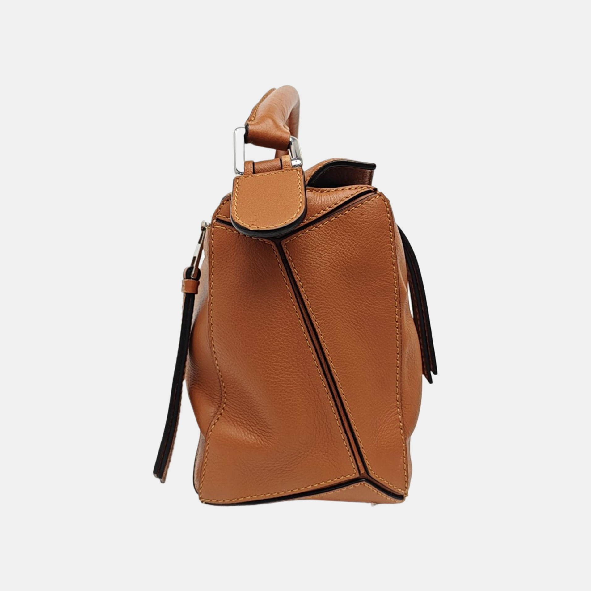 Puzzle Small Calfskin Brown