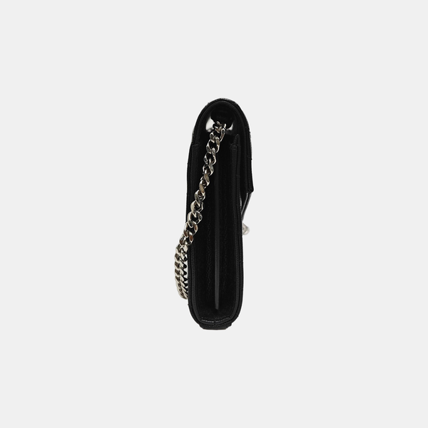 MONOGRAM Medium Chevron Calfskin Black