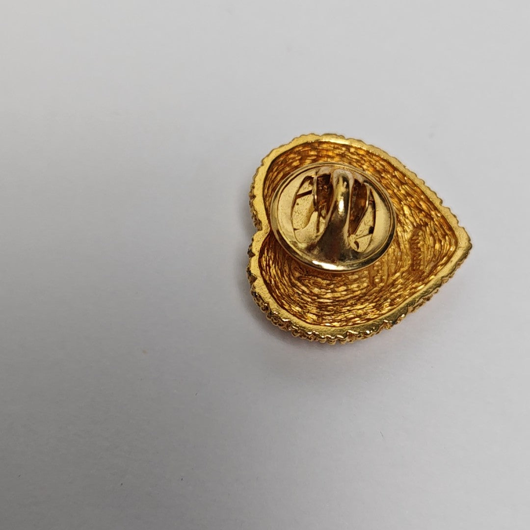 Insignia Metal Gold Brooch