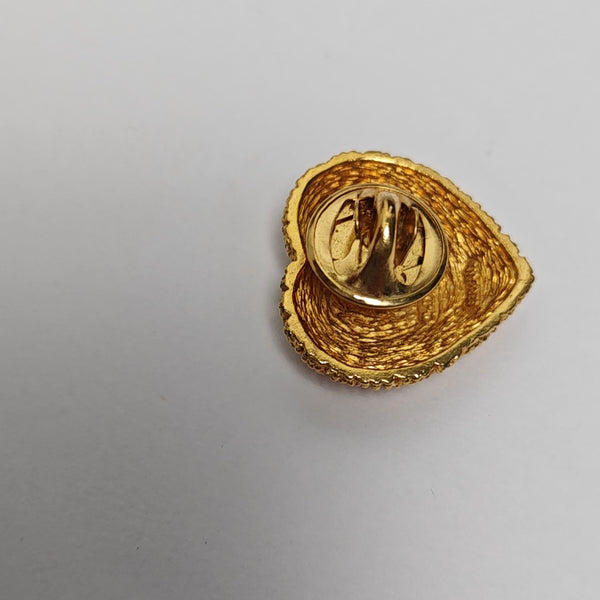 Insignia Metal Gold Brooch