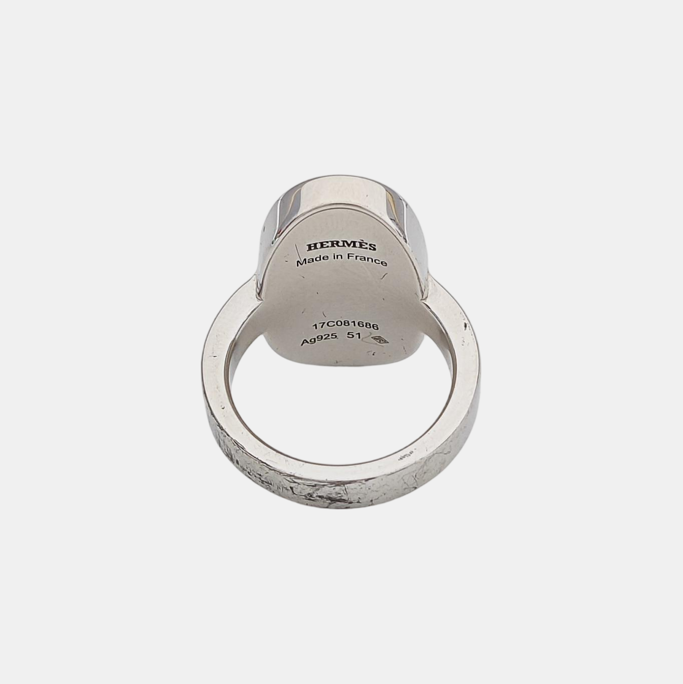 925 Sterling Silver Ring EU 51