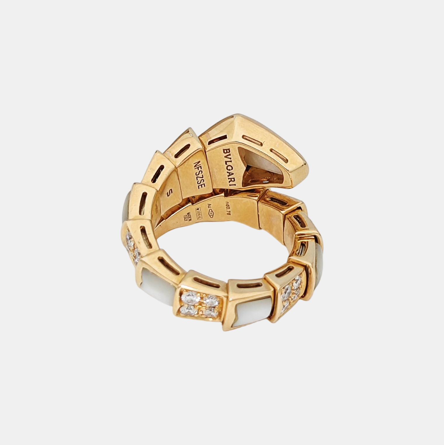 SERPENTI 18k Rose Gold Ring EU 48