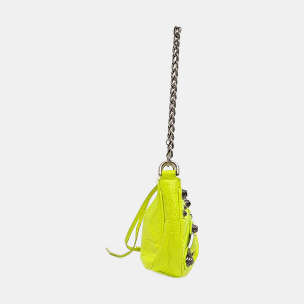 Le Cagole Mini Calfskin Green