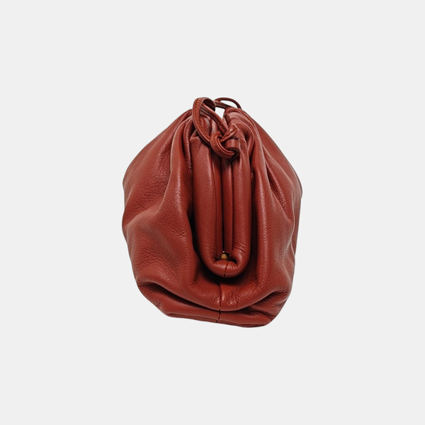 The Pouch Mini Calfskin Red