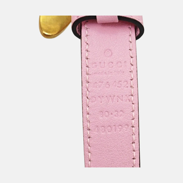 Leather Belt Red