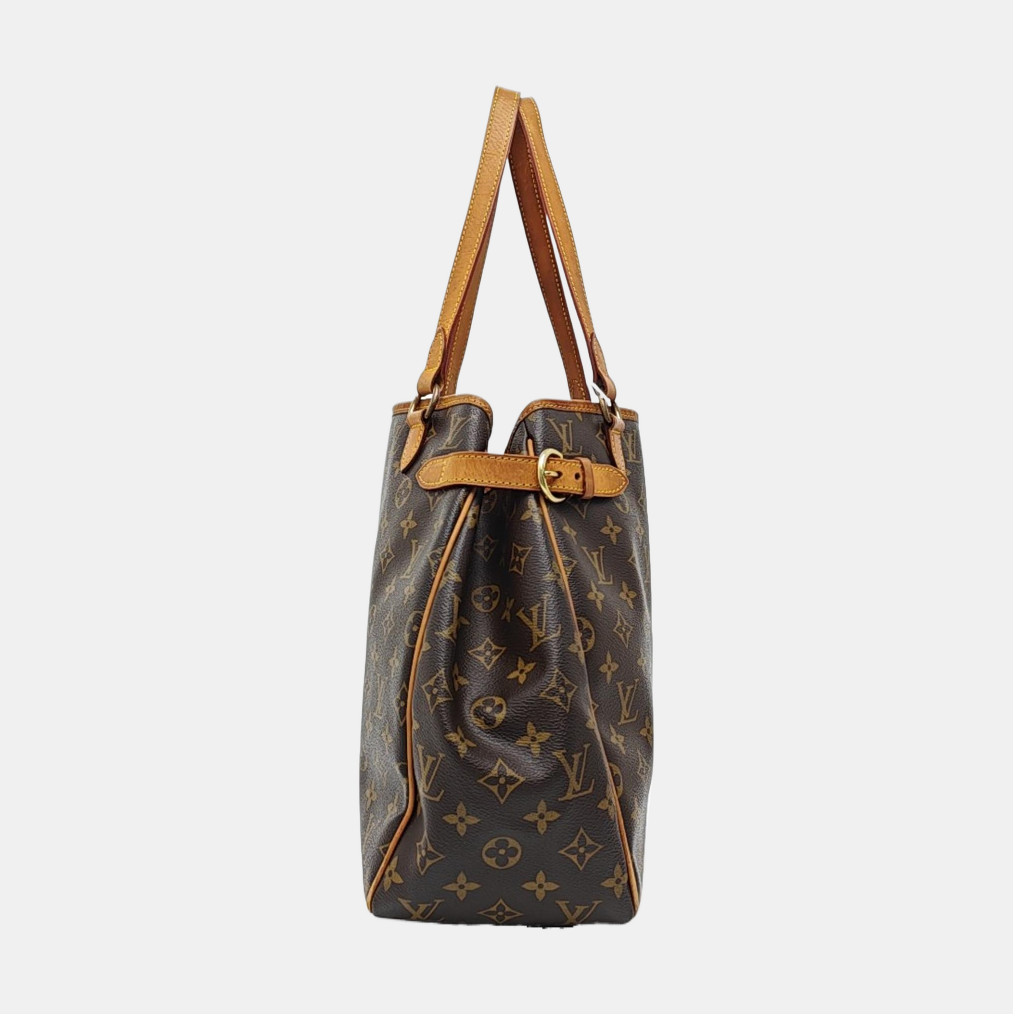 BATIGNOLLES MM Monogram Coated Canvas Brown