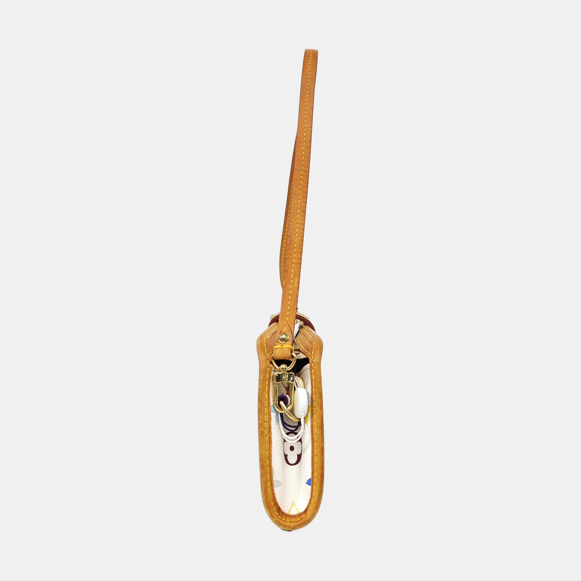 LV × TM SHIRLEY Monogram Coated Canvas White
