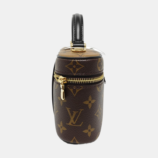 Vanity Chain Pouch Monogram Coated Canvas Brown