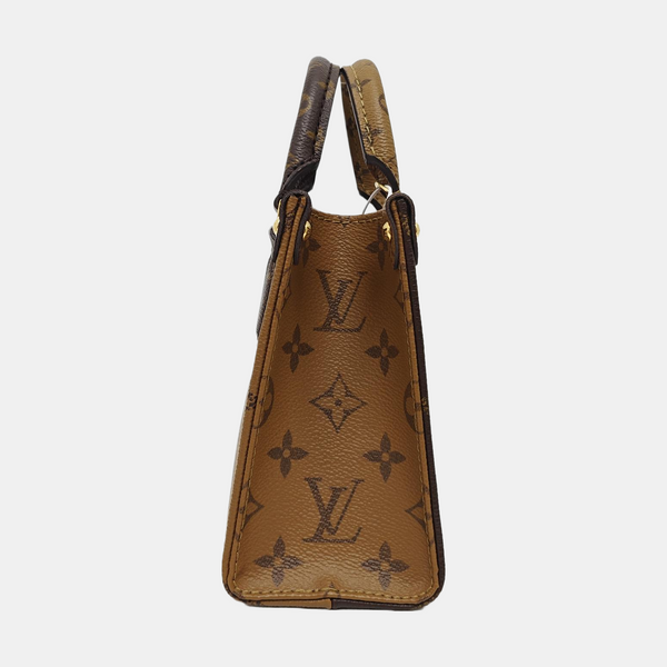 ONTHEGO BB Monogram Coated Canvas Brown