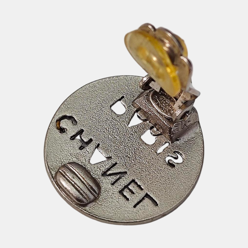 Metal Silver Clip On Earrings