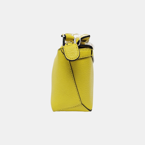 Puzzle Mini Lambskin Yellow