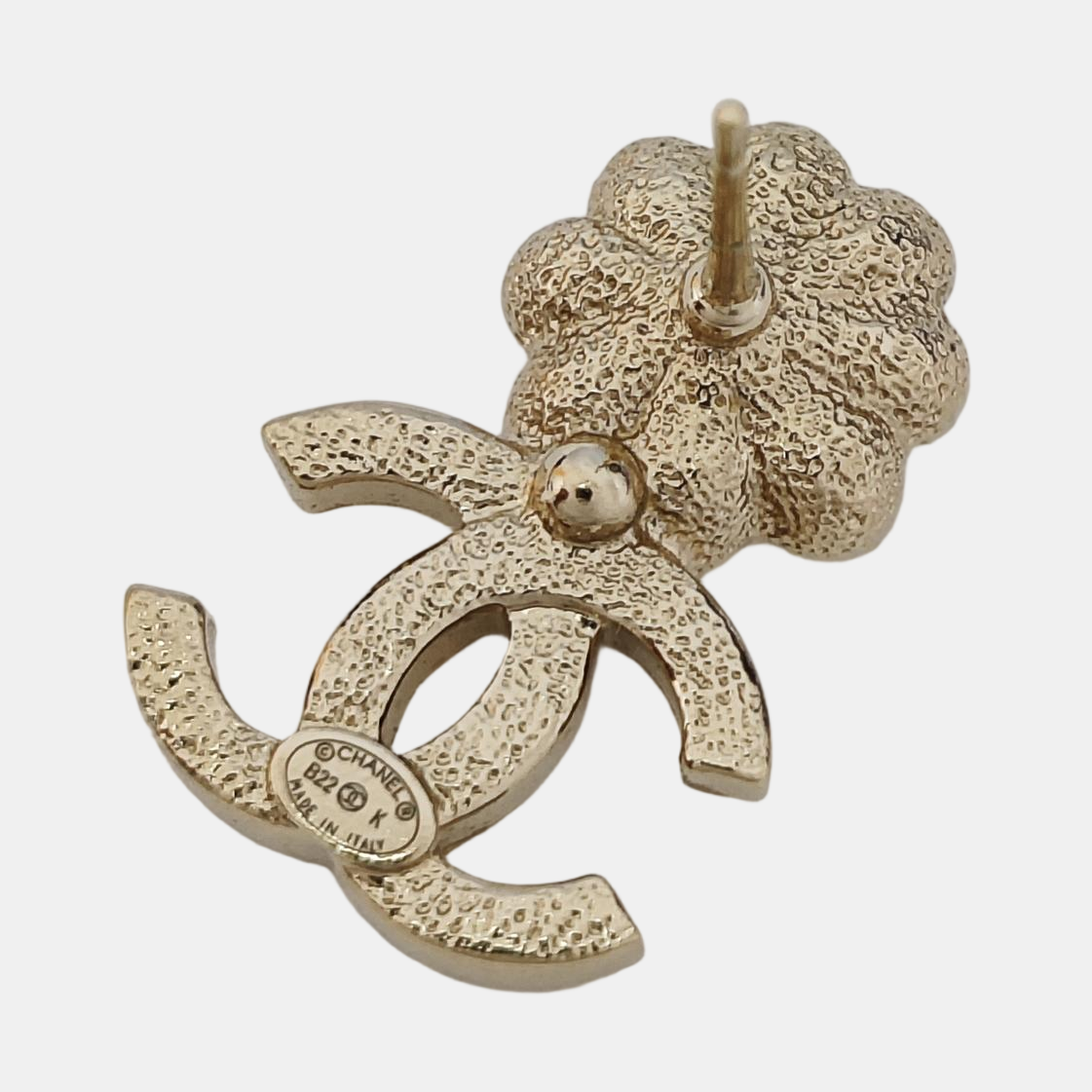 Metal Gold Stud Earrings