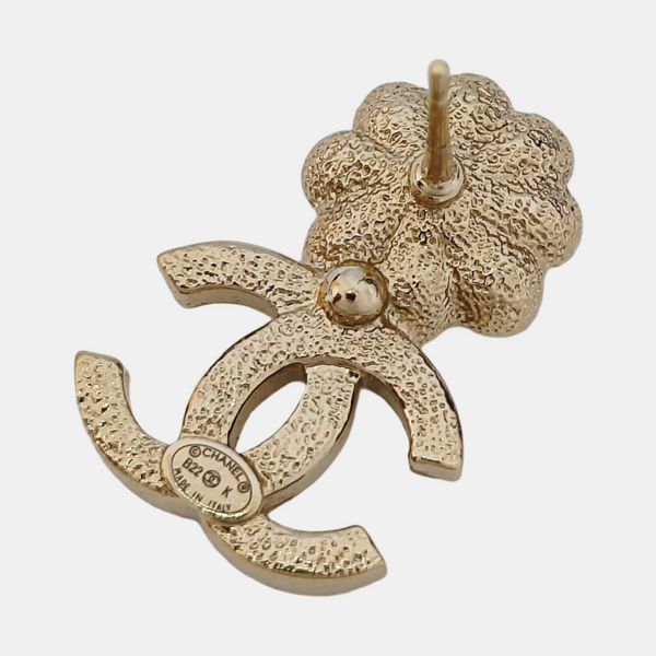 Metal Gold Stud Earrings