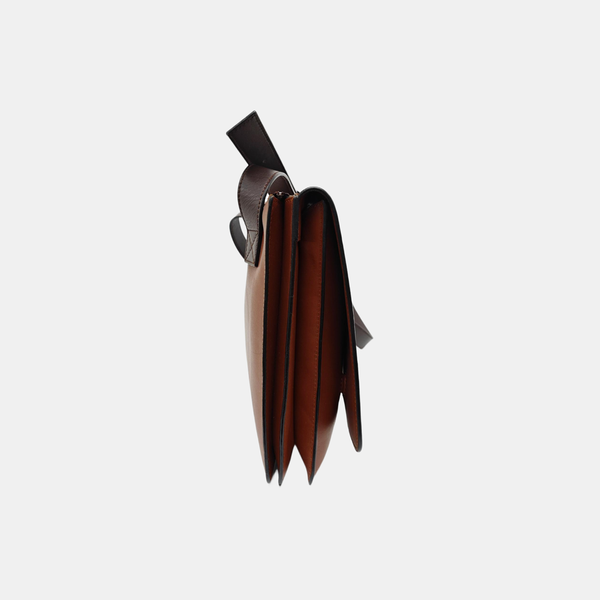 Gusset Calfskin Brown