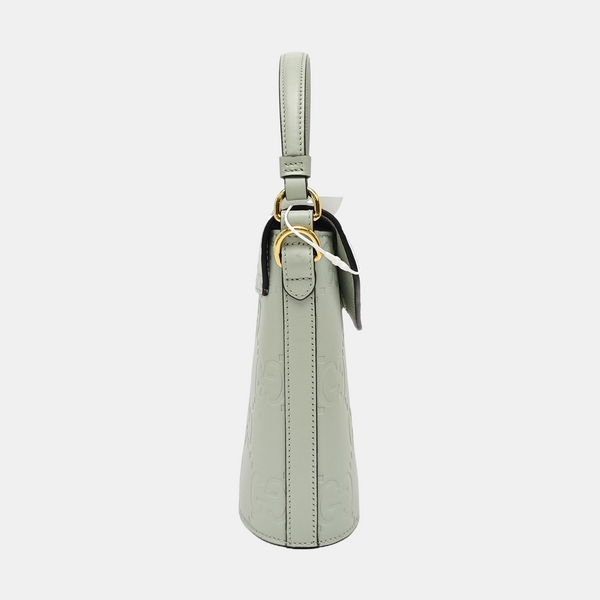 Monogram Calfskin Bucket Bag Mini Green