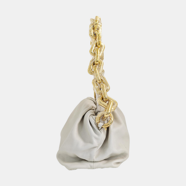 The Pouch Mini Calfskin White
